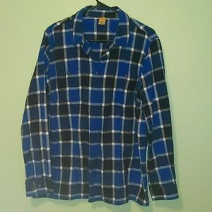 Duluth Free Swingin' Flannel Blue Plaid